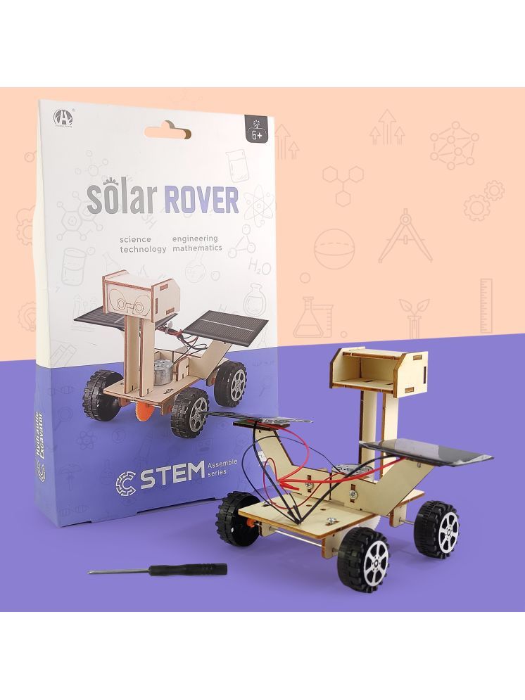     			NHR DIY Solar Rover | STEM Toys | Science Project Kit Educational Toy For Kids 6+ Years | STEM Toys For Experiment Purpose