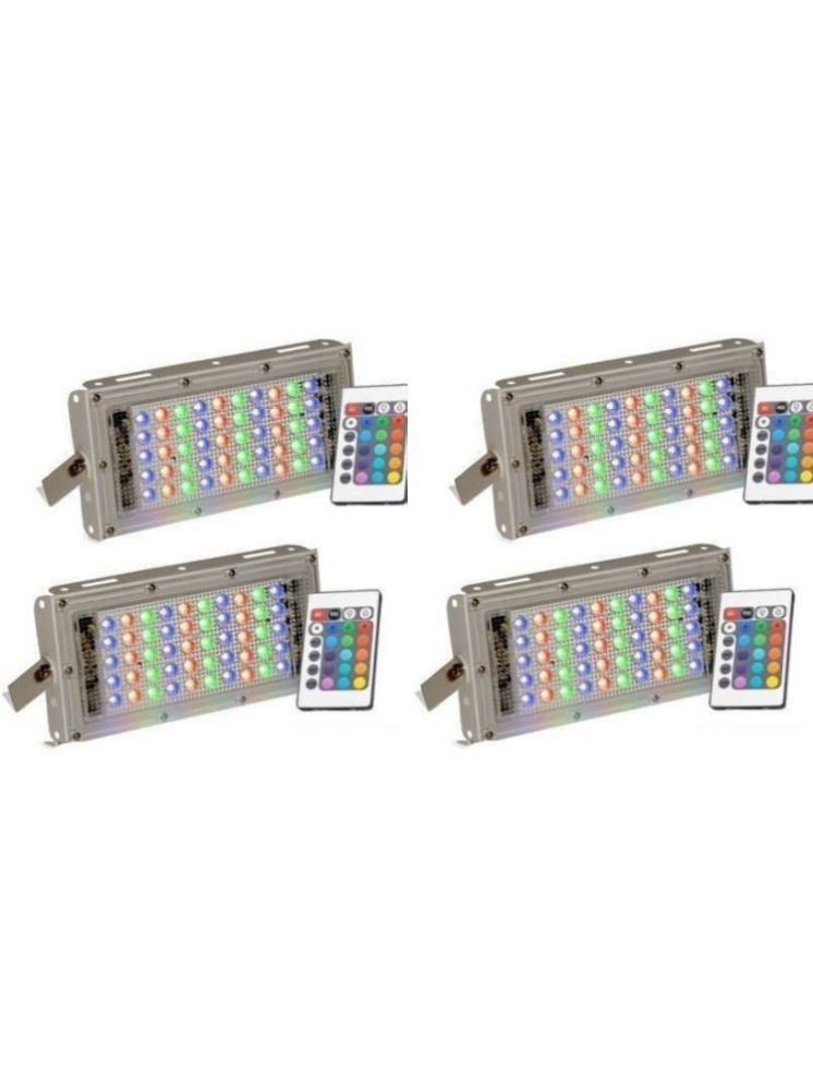     			ZESTRUM RGB 50 Watts Flood Light ( Pack of 4 )