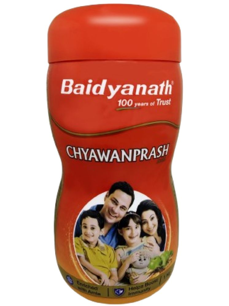     			Baidyanath Ayurved Chyawanprash Avleha 1 KG | Helps in Improves Respiratory and Digestive Health, Strength and Stamina | Enriched with 39 Vital Ayurvedic Herbs like Amla, Asvagandha