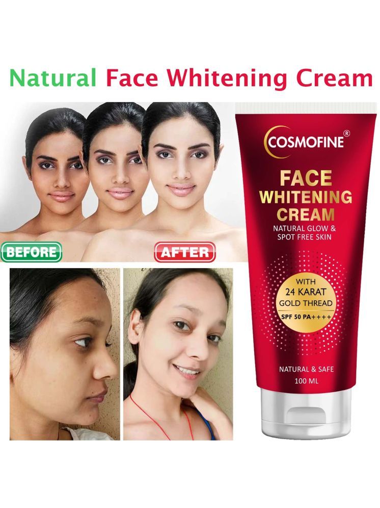     			COSMOFINE Day Cream All Skin Type Kesar ( 100 ml )