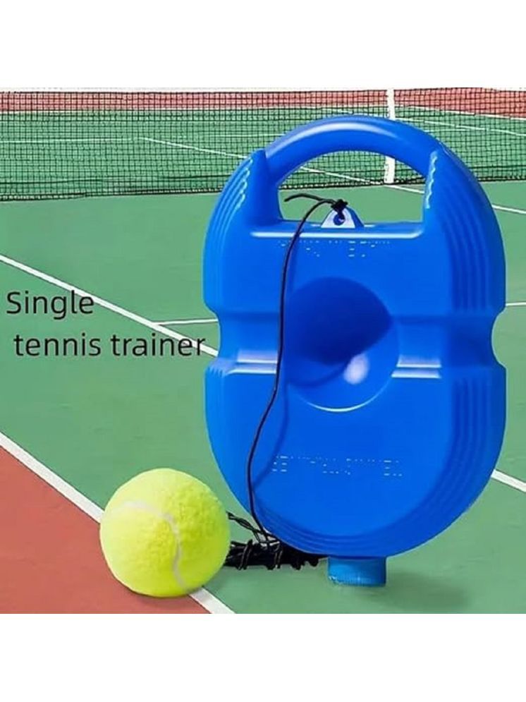     			DENFE Tennis Trainer Rebound Ball with String Solo Tennis Trainer Set Self Tennis Practice Ball with String Cricket Trainer Rebound Ball with Rope Fill Sand or Water