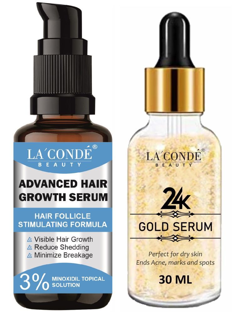     			La'Conde Hair & Face Serum Hair Serum 30 mL Pack of 2