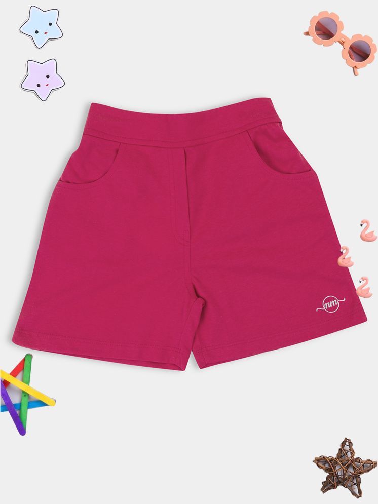     			PAMPOLINA Pack of 1 Girls Cotton Blend Shorts ( Magenta )