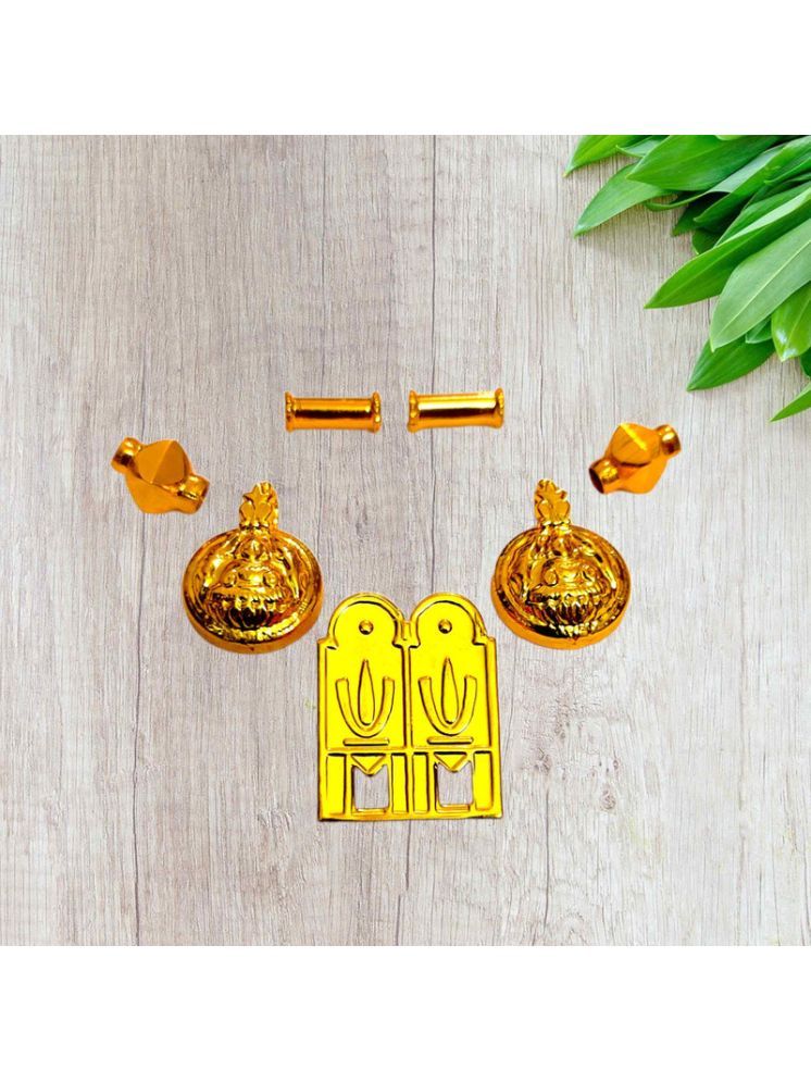     			TGS GOLD COVERING Gold Pendant set ( Pack of 1 )