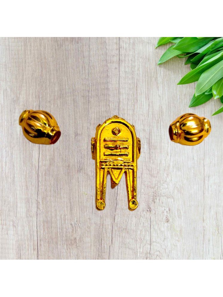     			TGS GOLD COVERING Gold Pendant set ( Pack of 1 )