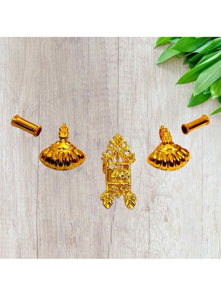     			TGS GOLD COVERING Gold Pendant set ( Pack of 1 )