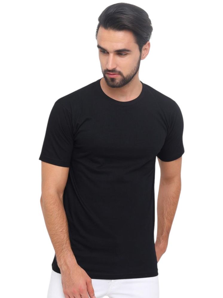     			WHEY FIT Black Polyester Slim Fit Men's Sports T-Shirt ( Pack of 1 )