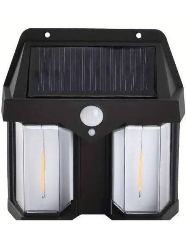     			ZESTRUM 1W Solar Outdoor Wall Light ( Pack of 1 )