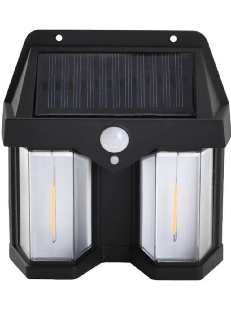     			ZESTRUM 2W Solar Outdoor Wall Light ( Pack of 1 )