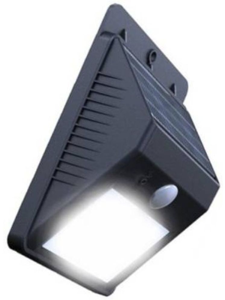     			ZESTRUM 3W Solar Outdoor Wall Light ( Pack of 1 )