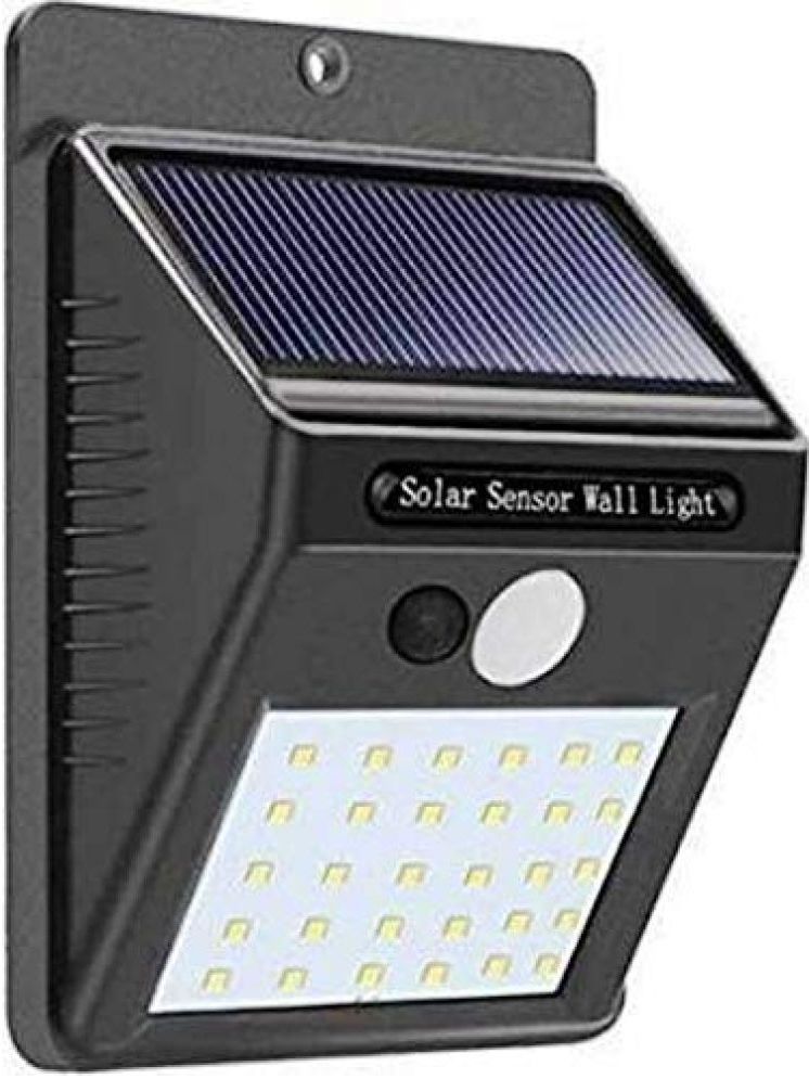     			ZESTRUM 3W Solar Outdoor Wall Light ( Pack of 1 )