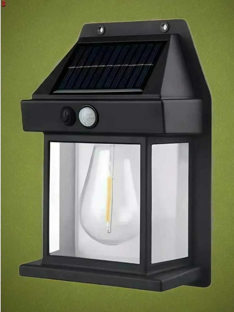     			ZESTRUM 5W Solar Outdoor Wall Light ( Pack of 1 )