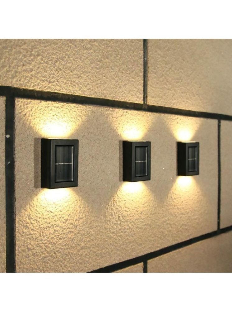     			ZESTRUM 5W Solar Outdoor Wall Light ( Pack of 1 )