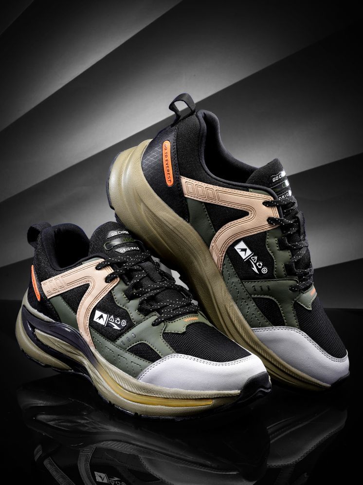     			ASIAN EVEREST-05 Olive Men's Sneakers