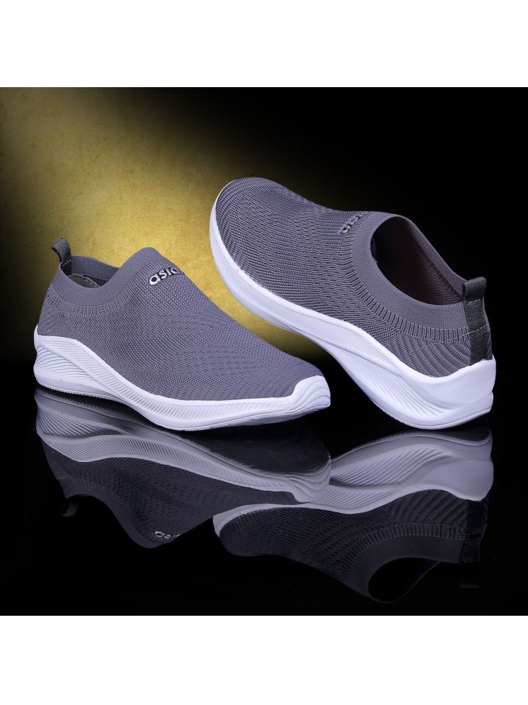     			ASIAN WIND-04 Gray Men's Sports Running Shoes