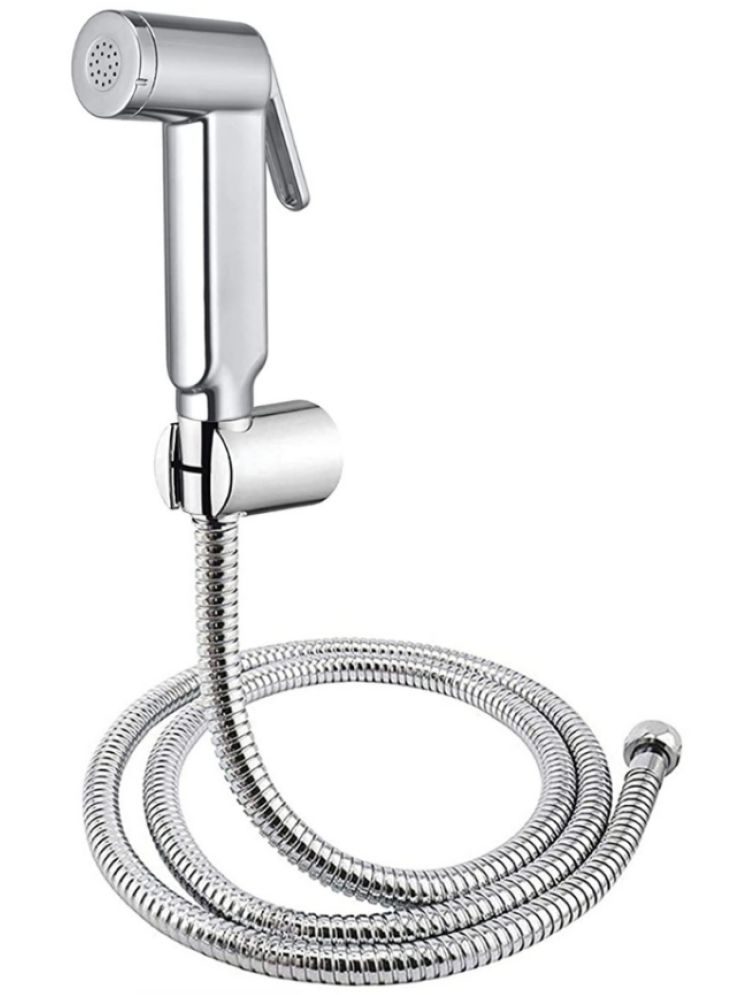     			BATHBLISS ABS Silver Supreme Health Faucet with 1Set Plastic(ABS) Health Faucet (Water Sprayer)