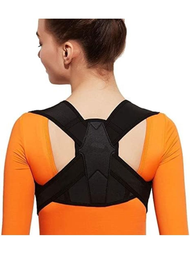     			Musclefit Neoprene Blend Posture Corrector For Men & Women, Back Support Belt For Back Pain Relief (Universal Size)