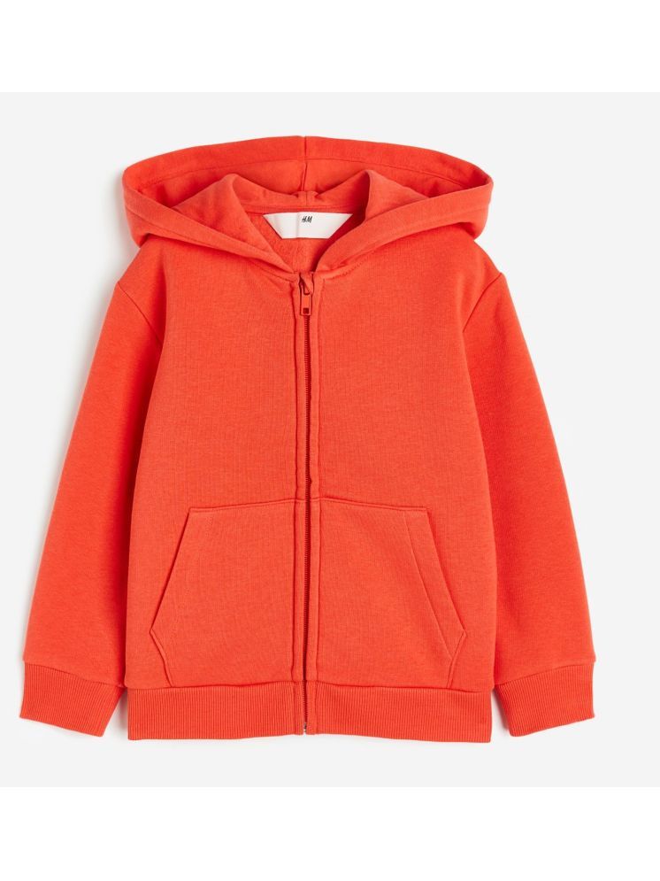     			TOROLY Fleece Hooded Men's Sweatshirt - Orange ( Pack of 1 )