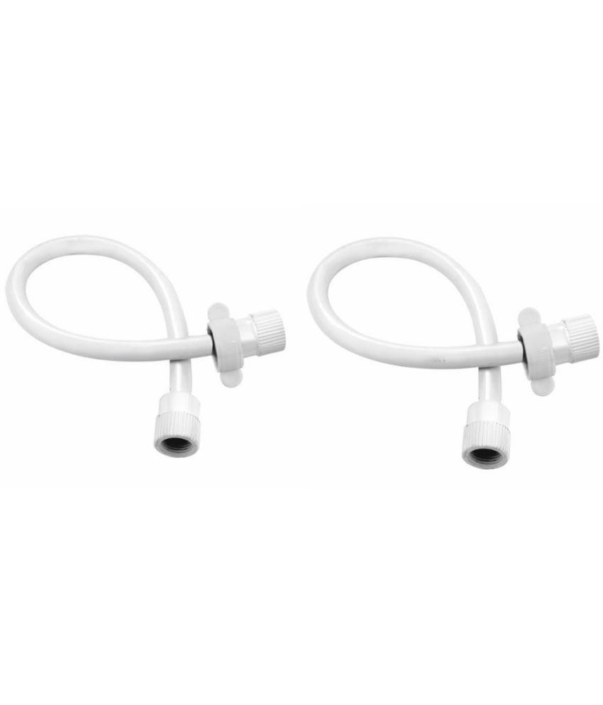     			BATHBLISS 36" Inches" Connection Pipe | Ptmt Heavy Duty Connection Pipe | Suitable For Geysers, Countertop Faucets/Water Taps | (Set Of 2), White