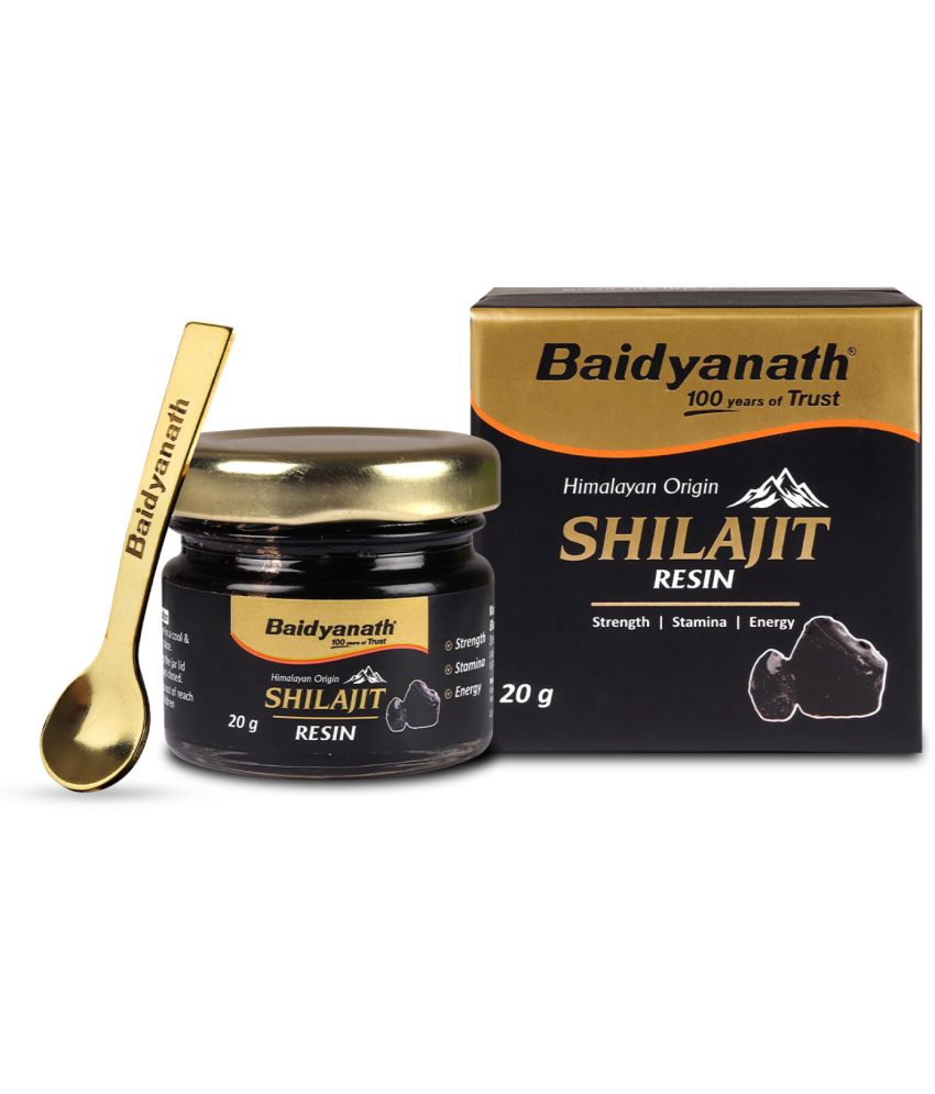     			Baidyanath Himalayan Shilajit Resin 20g | Rich in Fulvic Acid | For Strength, Power & Stamina