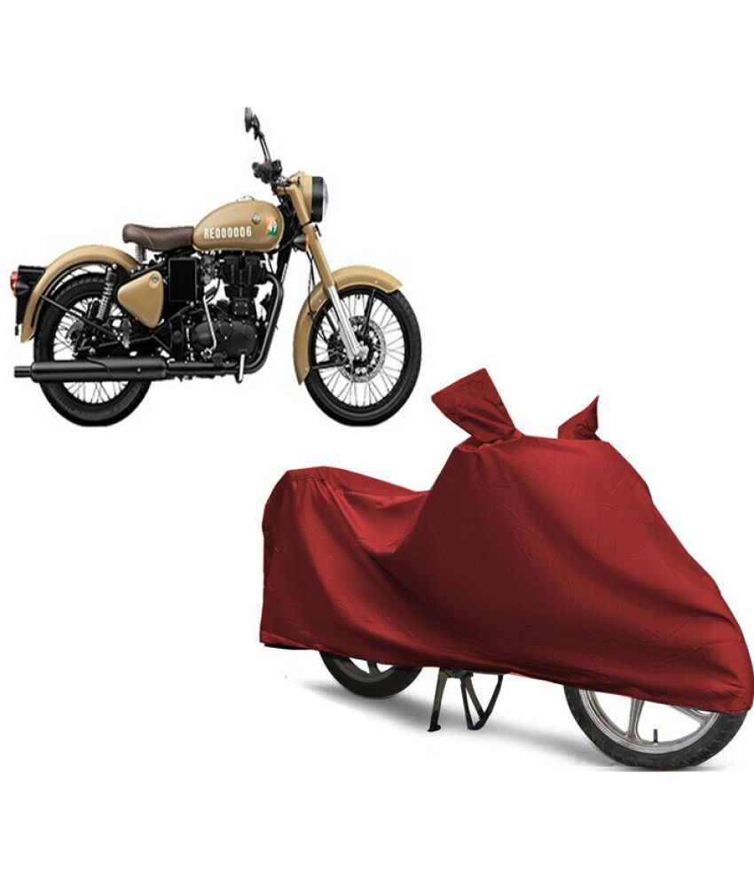     			EGAL Bike Body Cover for Royal Enfield 112_ Classic 350 Signalsv BS6 ( Pack of 1 ) , Maroon