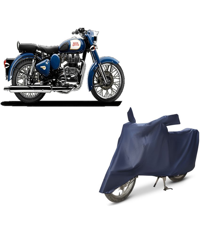     			EGAL Bike Body Cover for Royal Enfield Bullet 350 BS6 ( Pack of 1 ) , Blue