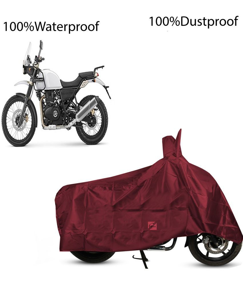     			EGAL Bike Body Cover for Royal Enfield Himalayan ( Pack of 1 ) , Maroon