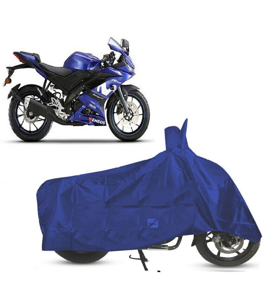     			EGAL Bike Body Cover for Yamaha YZF R15 V3 Moto GP Edition BS6 ( Pack of 1 ) , Blue