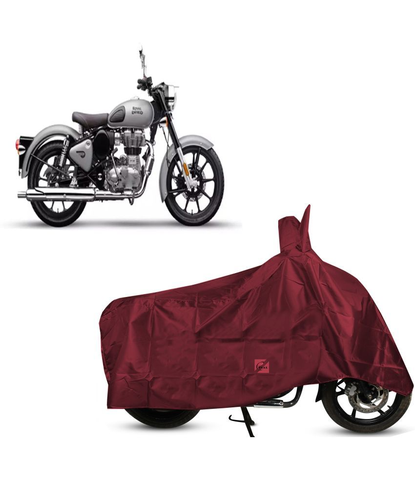     			EGAL Bike Body Cover for Royal Enfield Royal Enfield Bullet 350 New BS6 ( Pack of 1 ) , Maroon