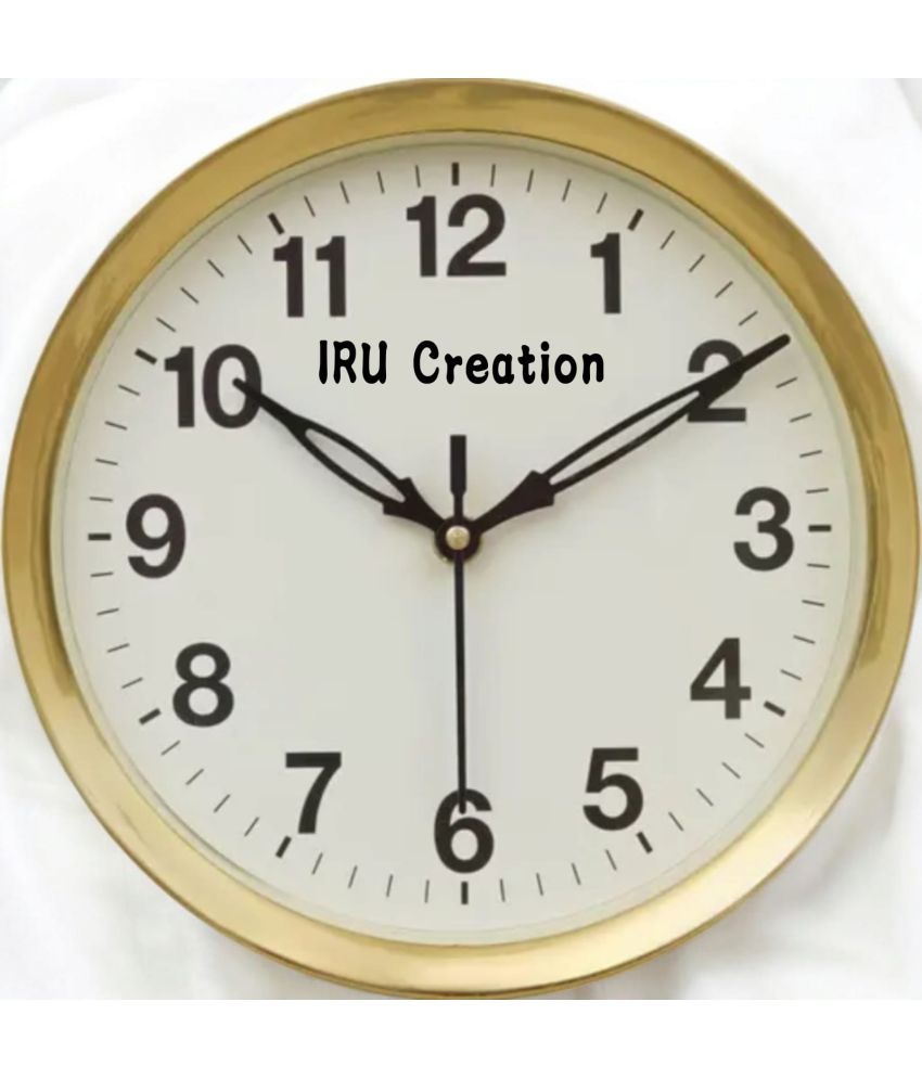     			IRU Circular Analog Wall Clock