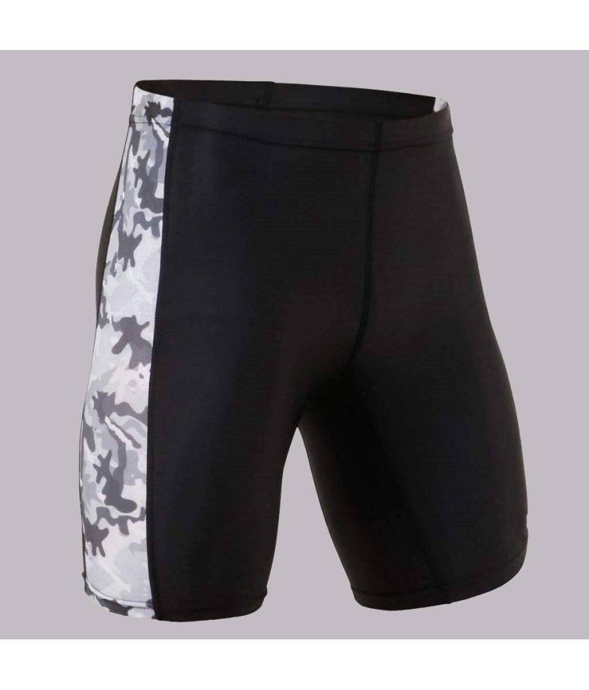     			NEVER LOSE Light Grey Polyester Men's Running Shorts ( Pack of 1 )