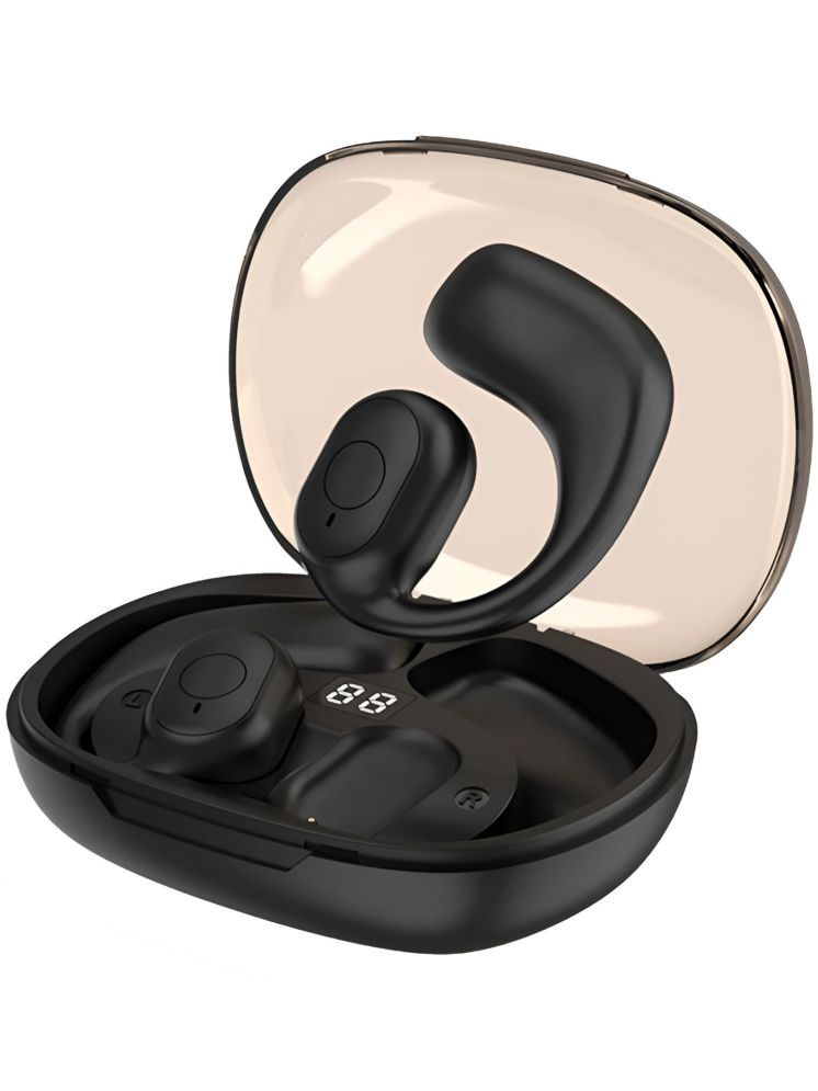     			VEhop U10 OWS OPEN EAR Bluetooth True Wireless (TWS) On Ear 48 Hours Playback Comfirtable in ear fit IPX4(Splash & Sweat Proof) Black