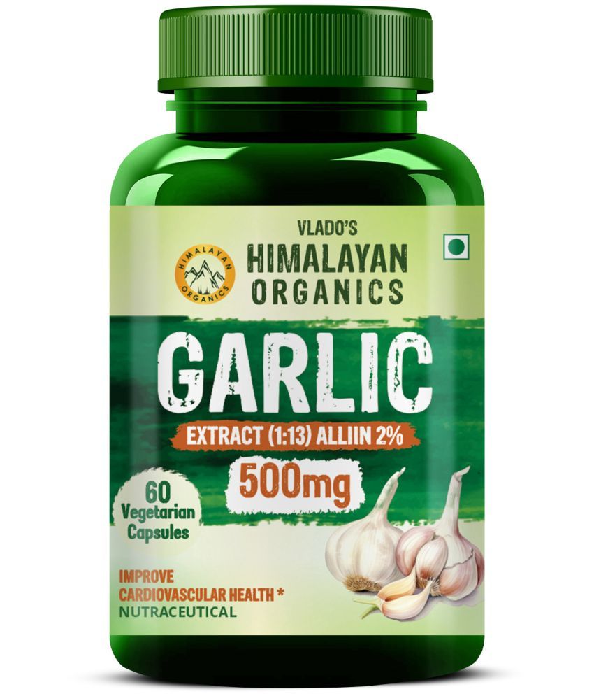     			Vlado's Himalayan Organics Garlic 500mg 60 no.s Minerals Capsule