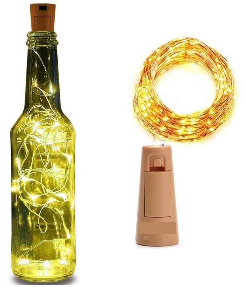     			ZESTRUM Gold 3M Cork light ( Pack of 1 )