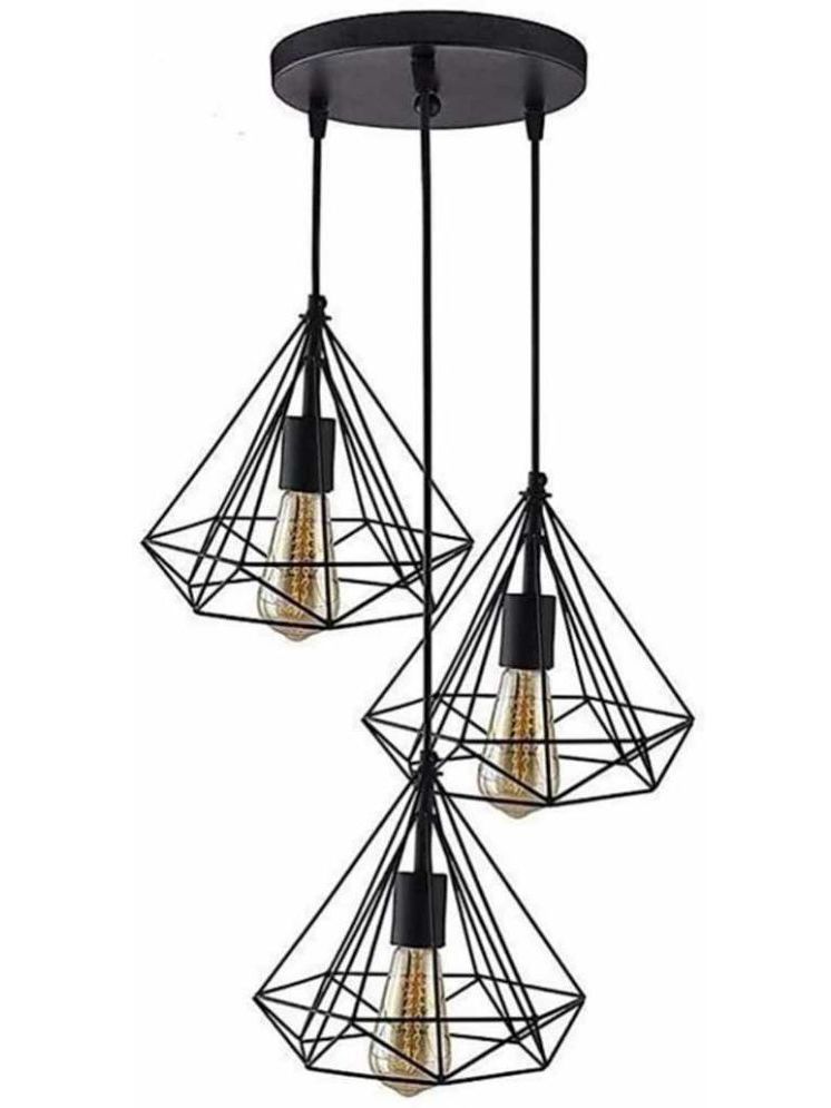     			ZESTRUM Metal Pendant Black - Pack of 1