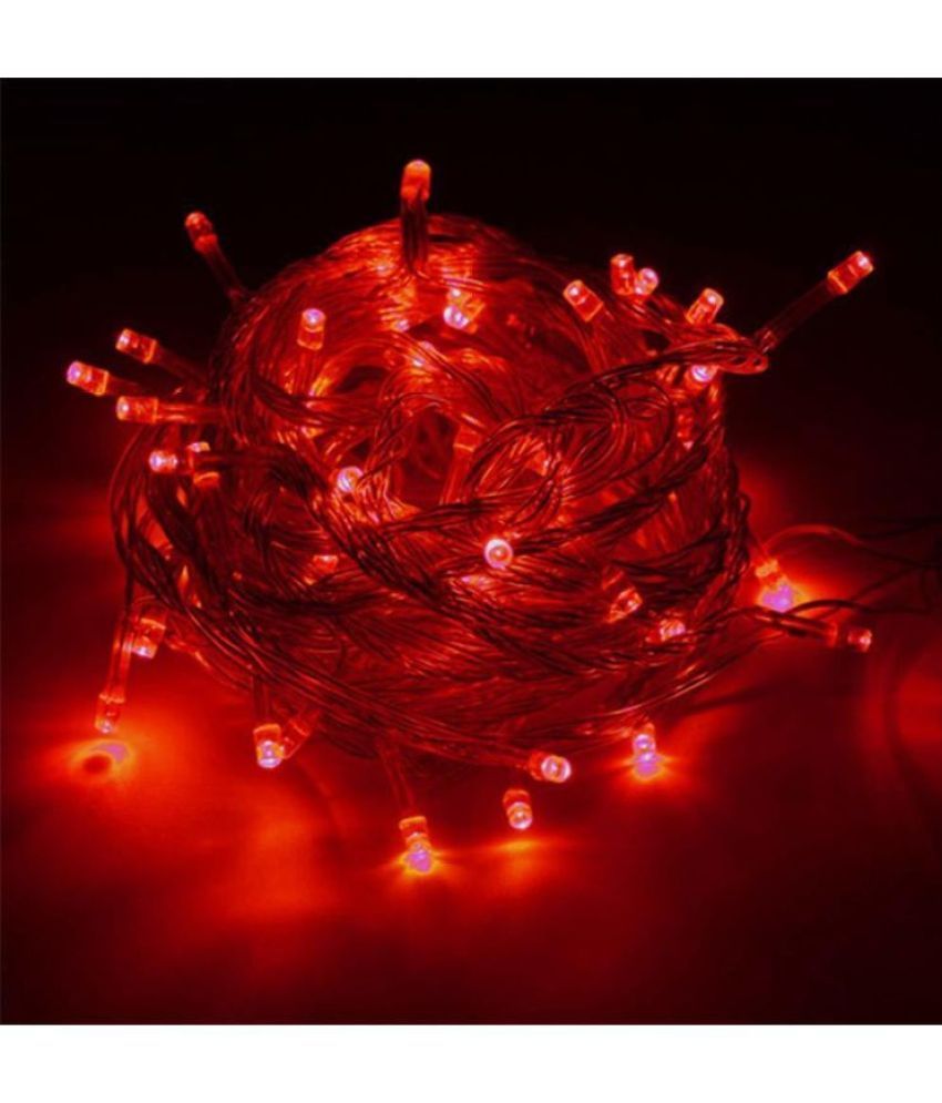     			ZESTRUM Red 12M String Light ( Pack of 1 )