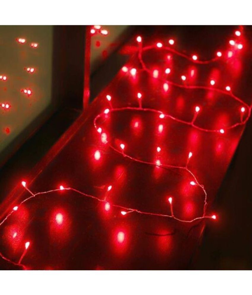     			ZESTRUM Red 13M String Light ( Pack of 1 )