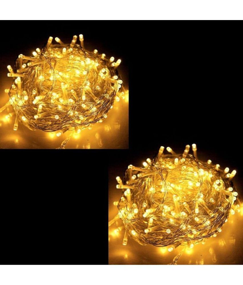     			CHARKEE Yellow 15M String Light ( Pack of 2 )