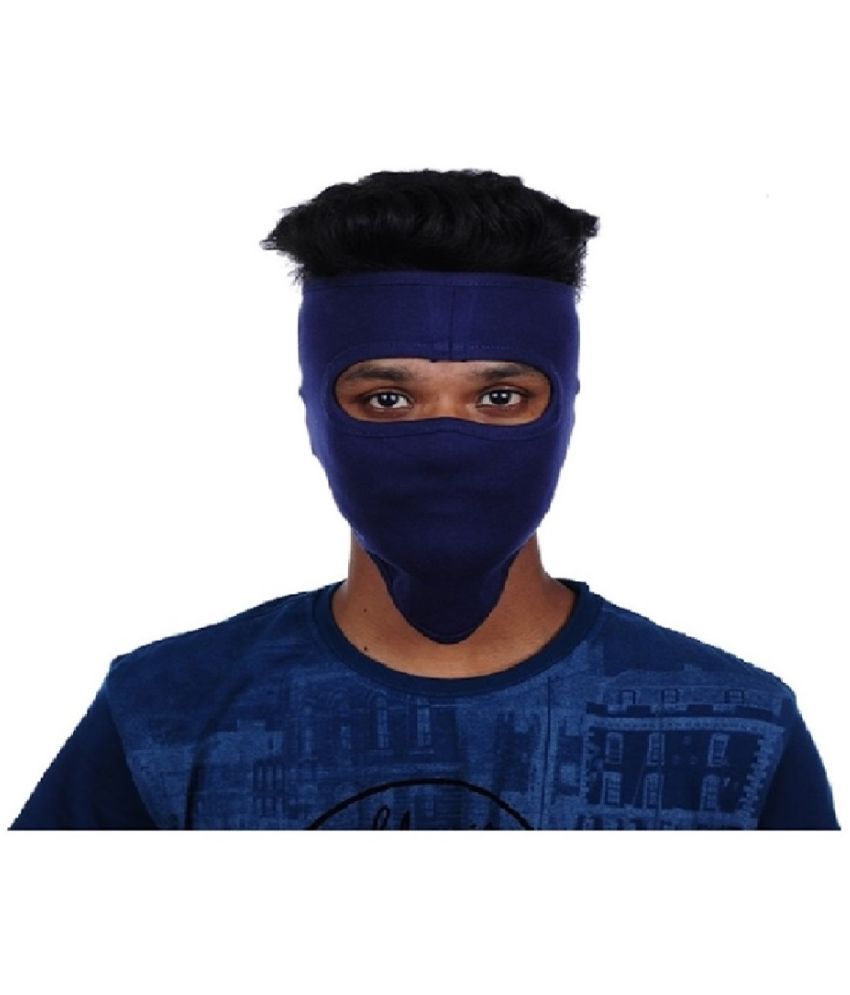     			H International Blue Bike Face Mask Riding Mask for Men & Women