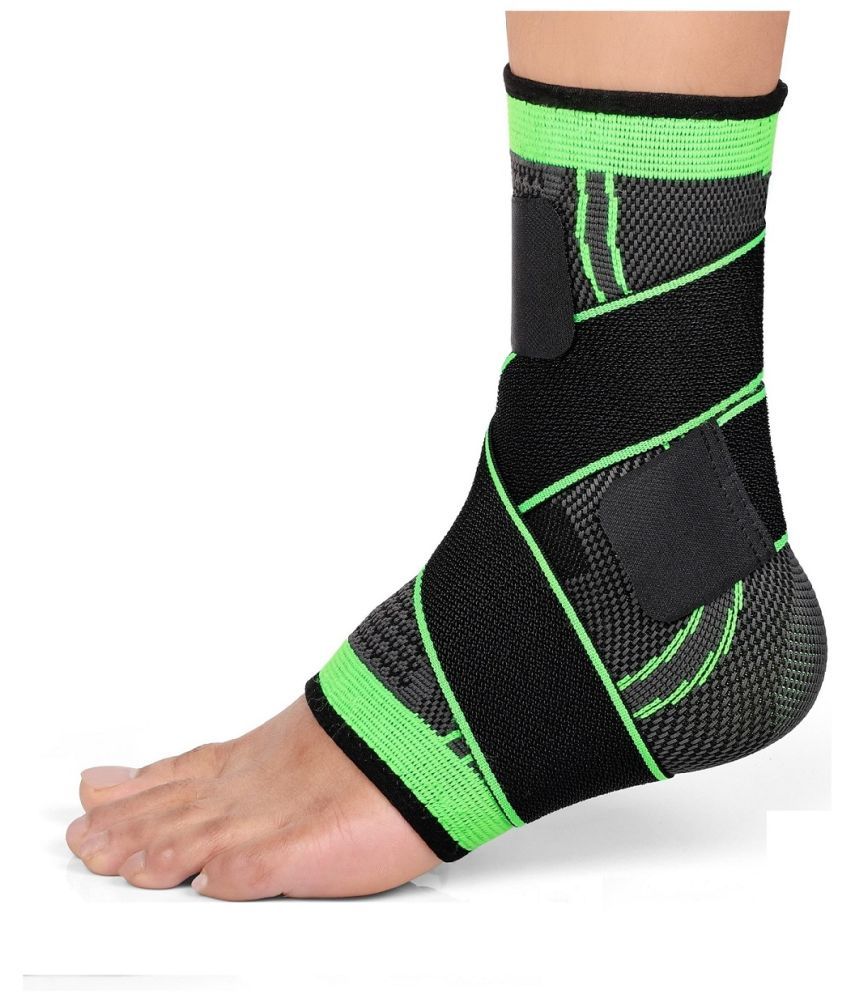     			ADONYX Green Ankle Support ( Pack of 1 )