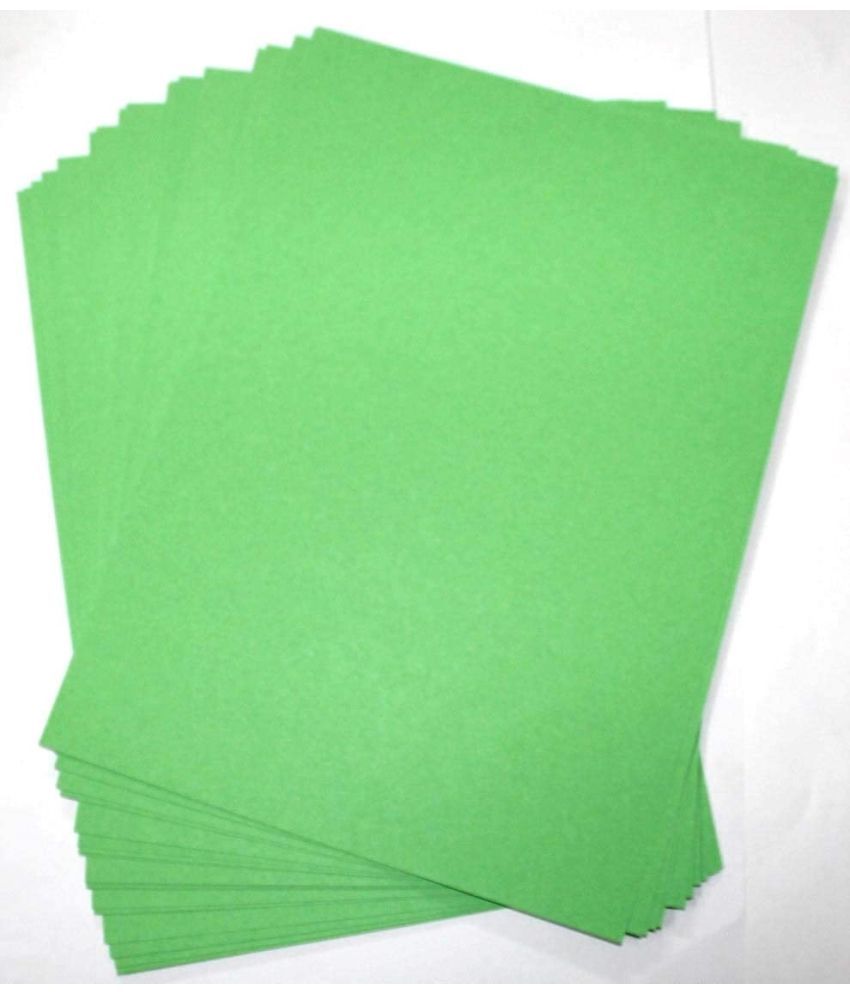     			Freedy 80 Sheets Green Cardstock Paper, Thick and Smooth A4 Card Stock Perfect for Invitations, Menus, DIY Cards, Arts and Crafts