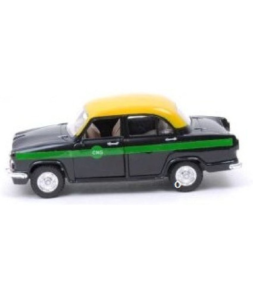     			Online Collections Plastic Toys Ambassador Taxi Car Toy, Pull Back Action, Excellent Body Graphics, Door Openable