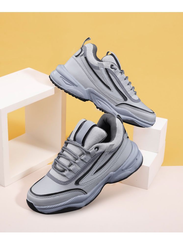     			Aroom Gray Women's Sneakers