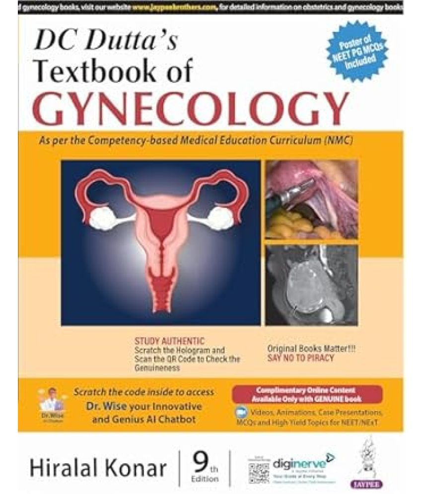     			DC Dutta’s Textbook of Gynecology Paperback