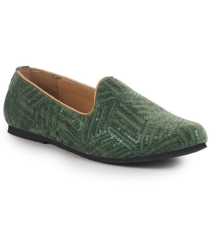     			Fausto Green Men's Mojaris