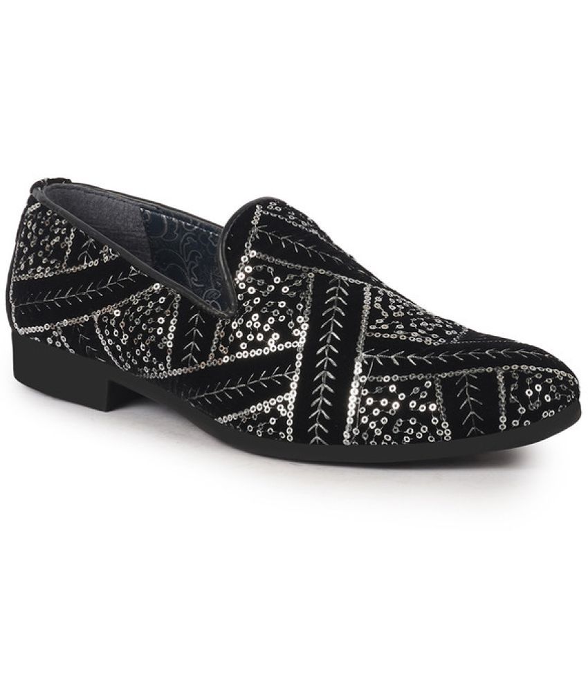     			Fausto Silver Men's Mojaris