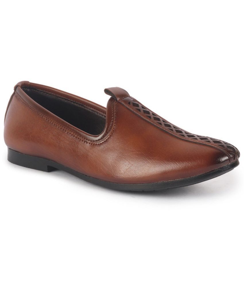     			Fausto Tan Men's Mojaris