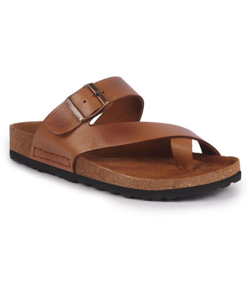     			Fausto - Tan Men's Sandals