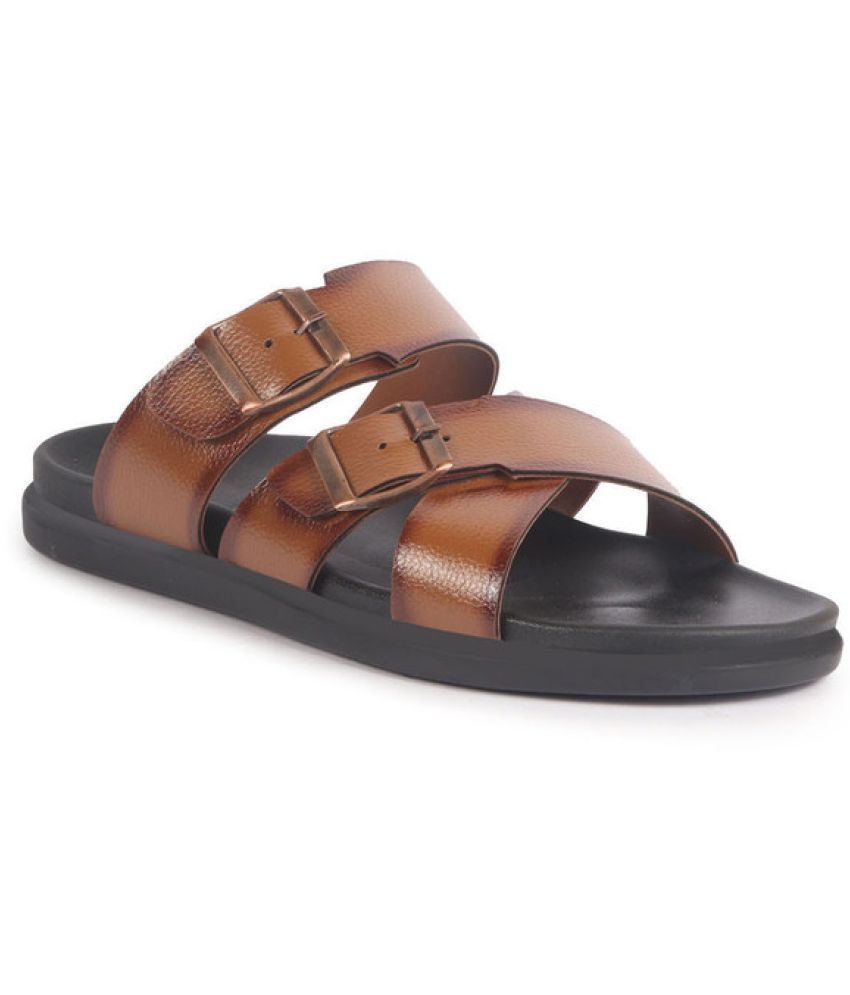     			Fausto - Tan Men's Sandals