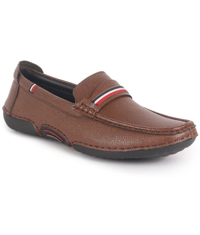     			Fausto Tan Men's Slip on